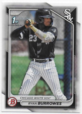 2024 Bowman Prospects #BP119 Ryan Burrowes - Chicago White Sox