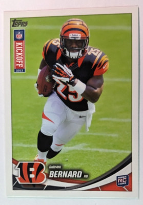 2013 TOPPS KICKOFF RC GIOVANI BERNARD #3