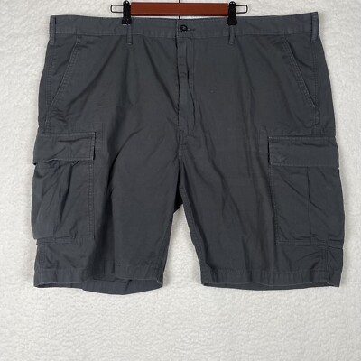 Levi's Men's Black Khaki Cargo Shorts Size 48 Waist