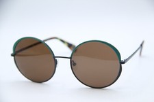 NEW WOOW SUPER CRUSH 2 COL.0027 GREEN NAVY TORT AUTHENTIC SUNGLASSES 55-19