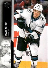 Matt Nieto 2021 Upper Deck #397   San Jose Sharks