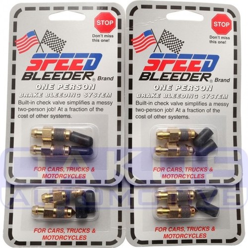 Speed Bleeder for 2004+ Subaru STi (Set of 8 Bleeders) 10x1.0mm I