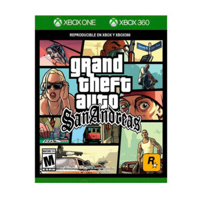 Grand Theft Auto San Andreas (Xbox 360) Brand New