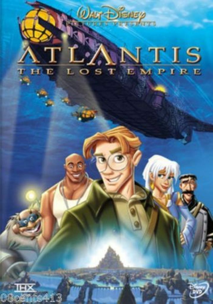 Atlantis: The Lost Empire (DVD, 2002, Widescreen / Full Screen