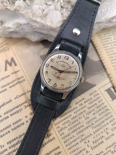 Rarest Early Shturmanskie Shturmanskie 3q-49 Gagarin Soviet USSR watch Stop-S - Picture 8 of 21