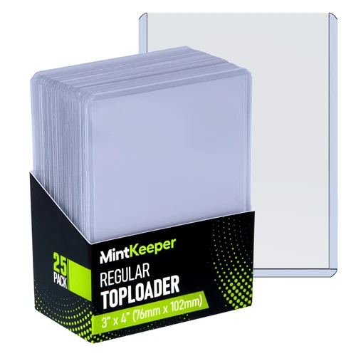 MintKeeper Toploaders Clear Rigid Card Sleeves Top Loaders MTG/Pokemon (25-1000)