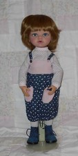 Playhouse BECKY Doll Wig SZ 7/8 BIG STRAWBERRY Shoulder Length Bangs NWT