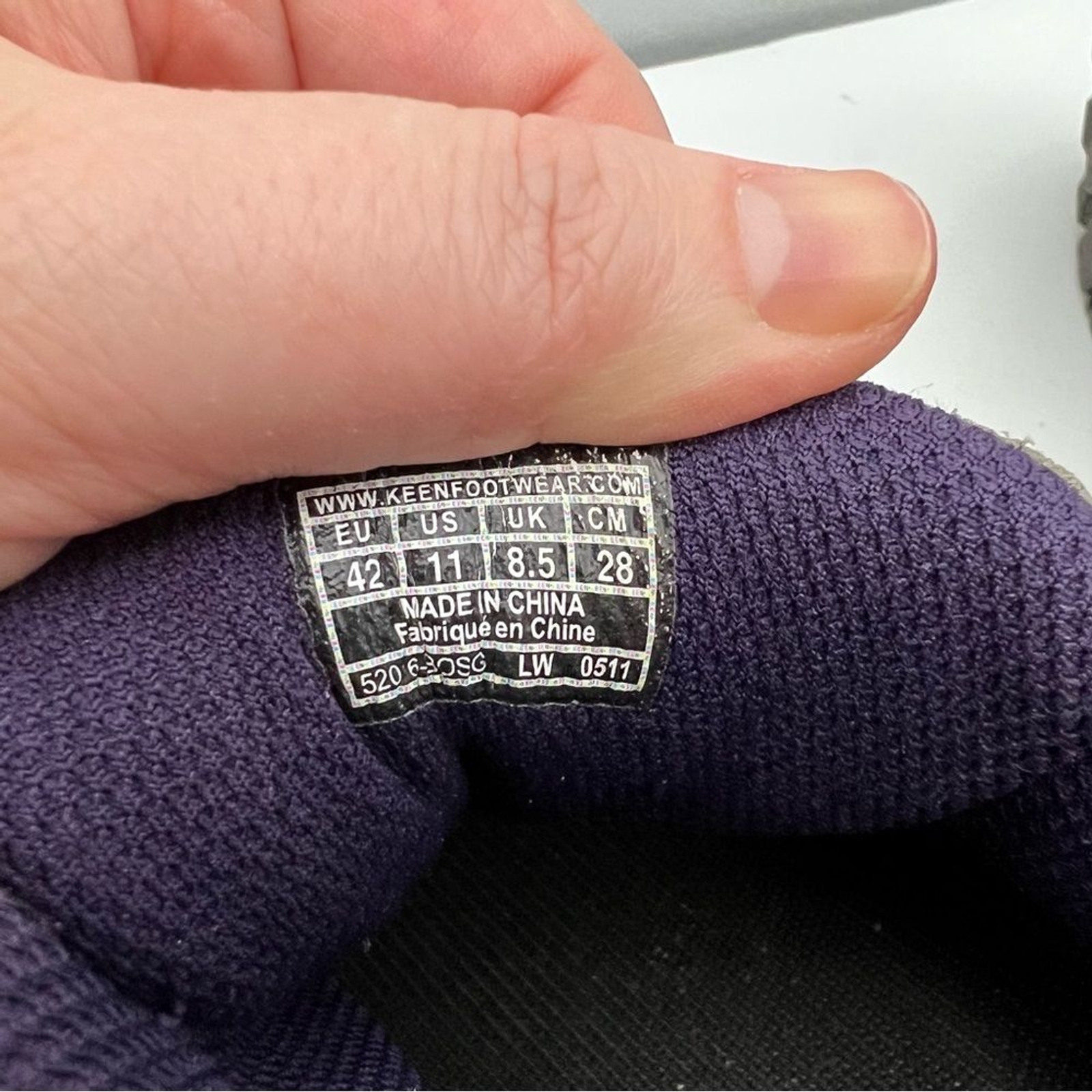 Scarpe da trekking Keen Palisades stringate da donna taglia 11