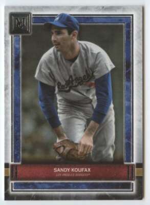 2020 Topps Museum #46 Sandy Koufax Los Angeles Dodgers