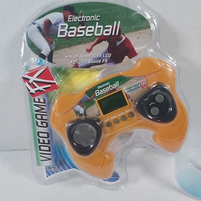 Handheld Baseball Electronic Baseball Handheld Video Game FX High Resolution LCD Digital ...