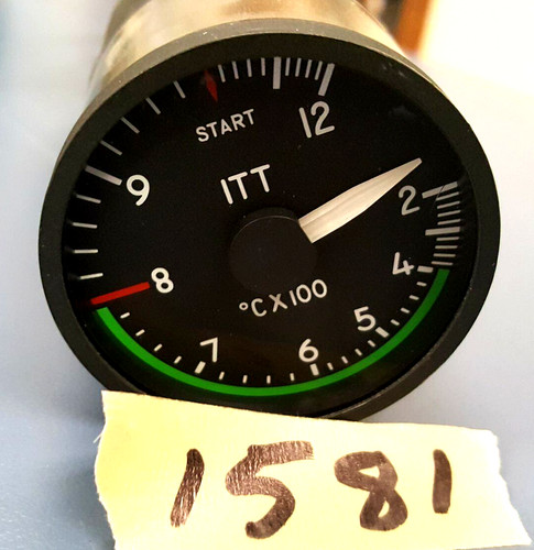 Beechcraft ITT Turbine Temp Indicator P/N 130-388041-11(AR)