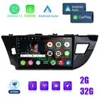 10.1" For Toyota Corolla 2014 2015 2016 Android 12 Car Stereo GPS Radio CarPlay