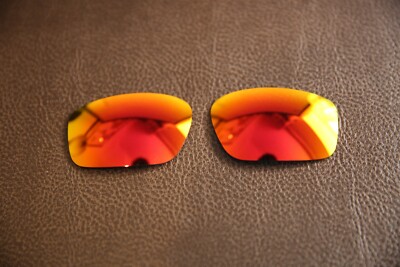 PolarLens POLARIZED Ersatzlinse Feuerrot für Oakley Straightlink