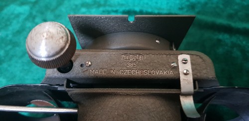 RARE VINTAGE SLIDE PROJECTOR MEOPTA CZECOSLOVAKIA STEAMPUNK OP 5X5 WW2 WWII - Picture 7 of 12