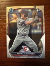 2023 Bowman Chrome Draft Baseball #BDC-180 Christian Knapczyk