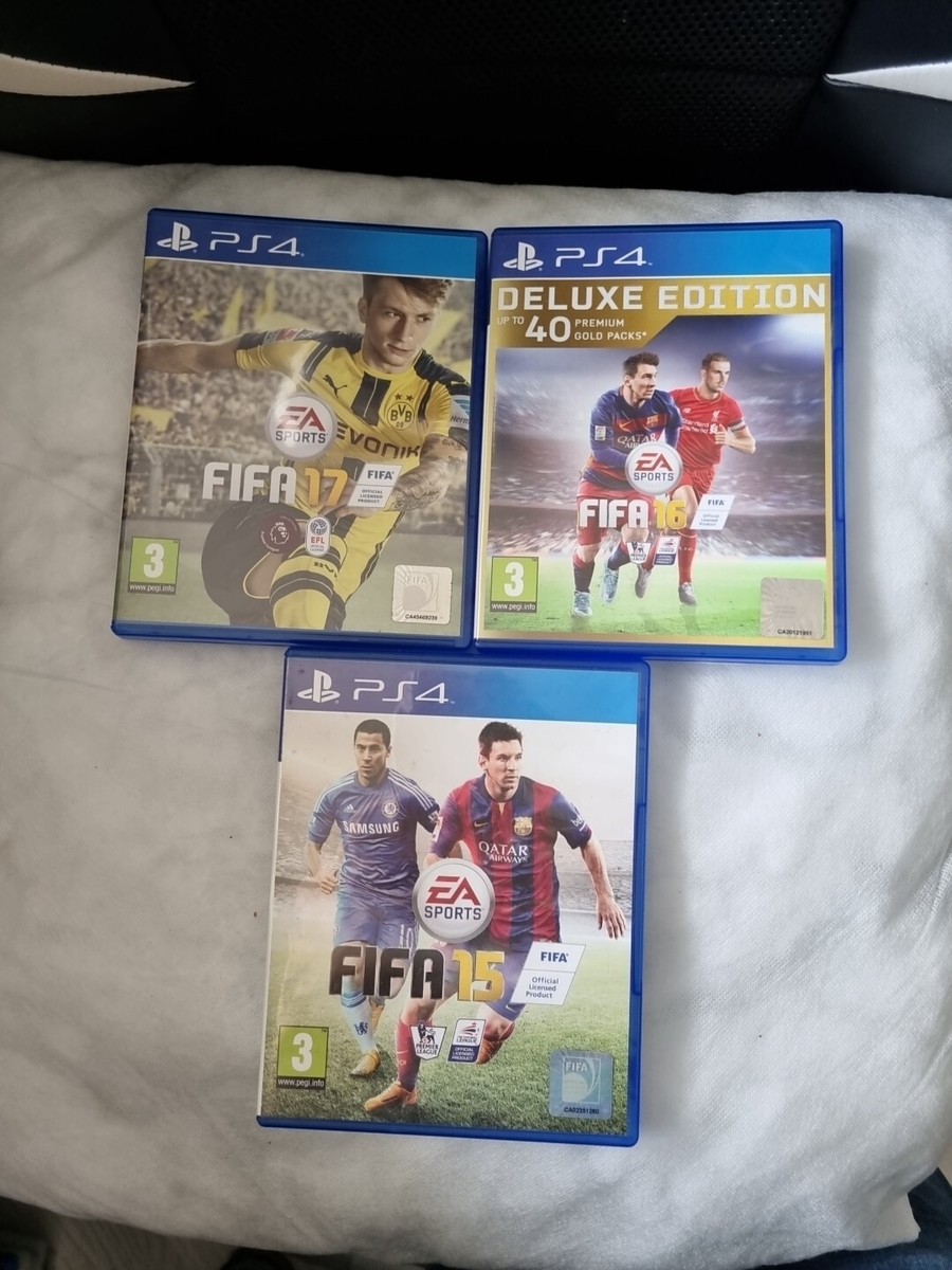 PS4 Fifa Bundle 15,16 and 17 UK