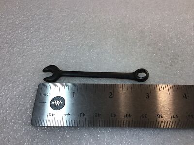 Snap-On#OXI8 - 1/4 , SAE, 6pt., Midget Length, Ind. Finish,Combo Wrench-USA-Nice