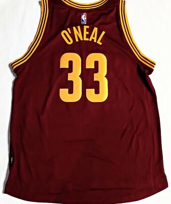 NWT-2XL SHAQUILLE O'NEAL CLEVELAND CAVALIERS SWINGMAN NBA LICENSE