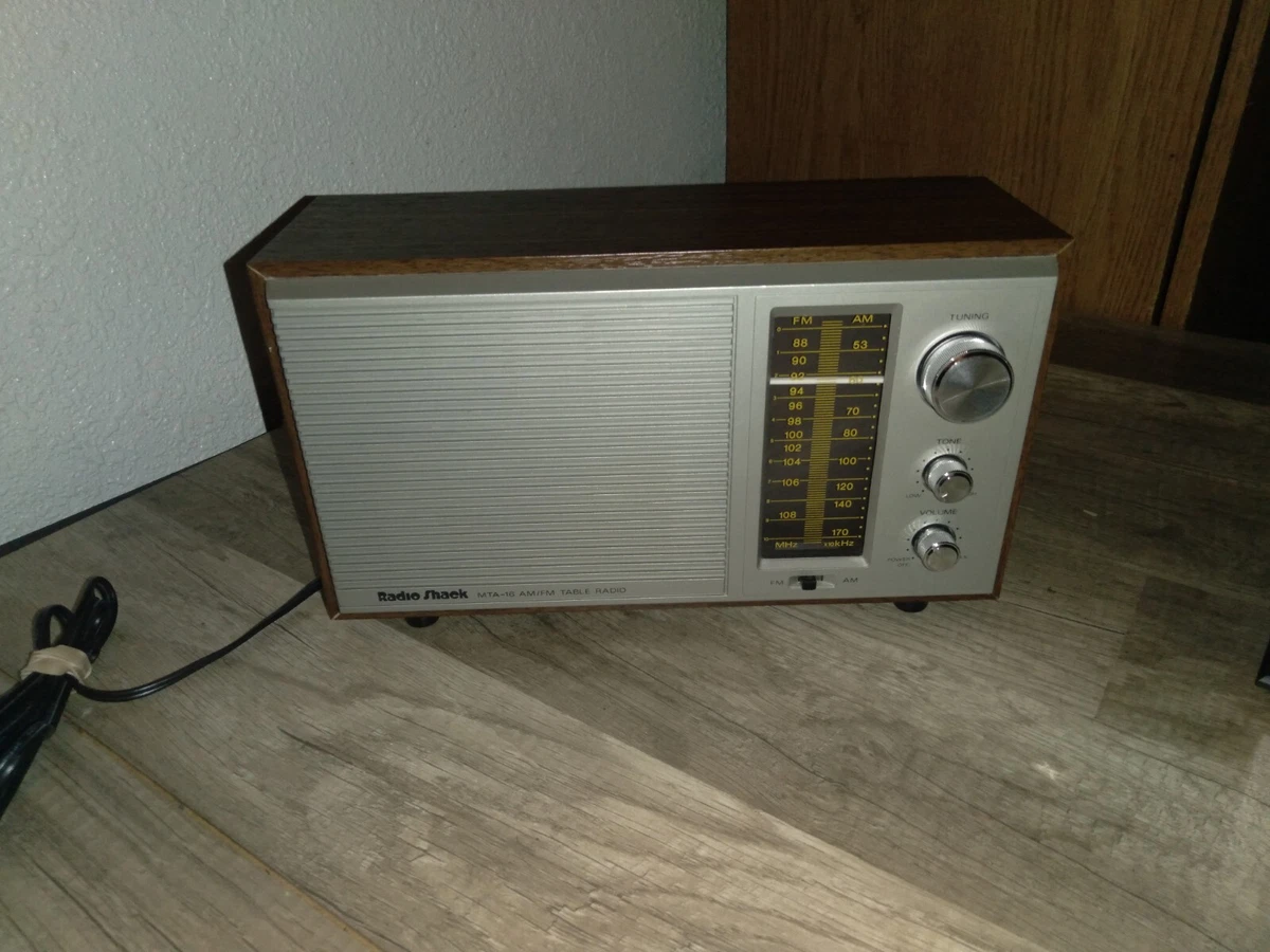 Vintage Realistic AM/FM Model MTA5 From Radioshack India, 42 OFF
