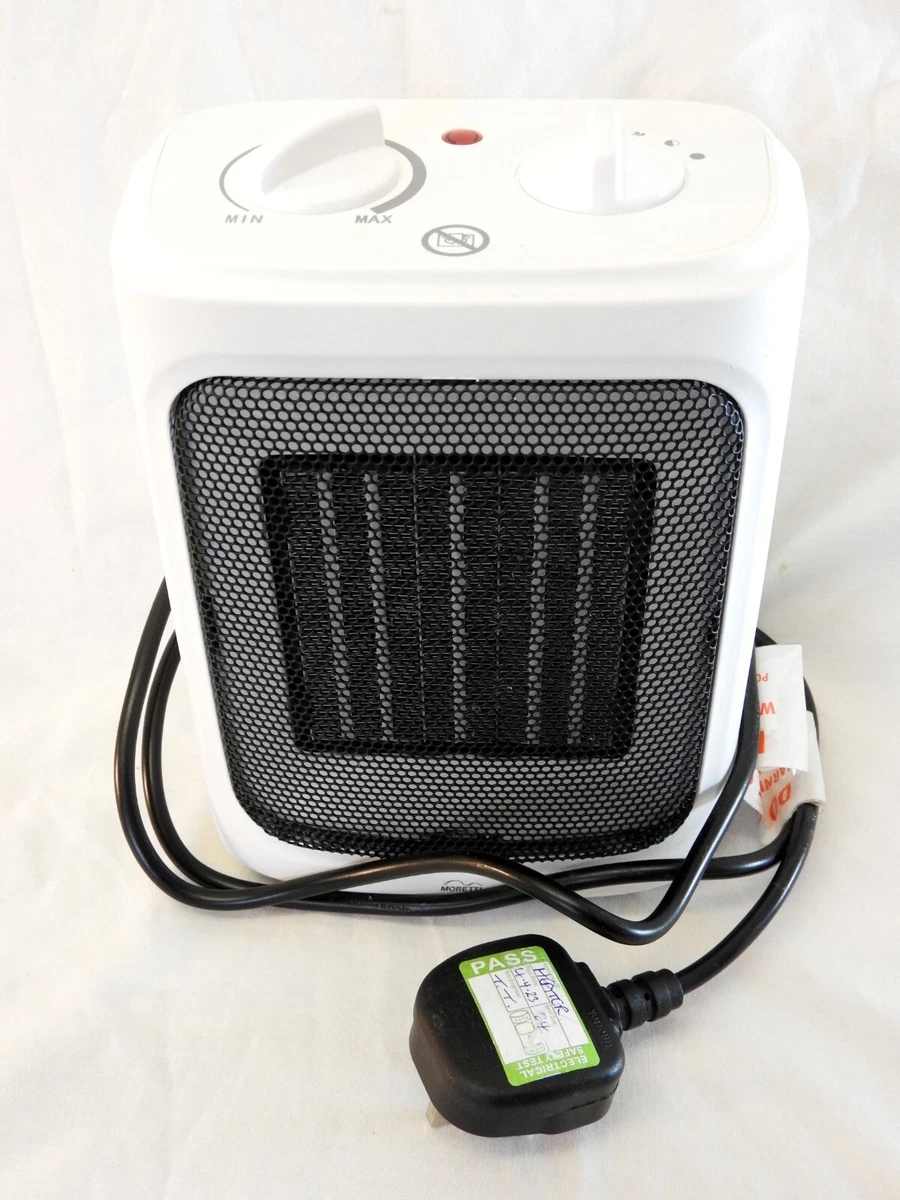 Compact Moretti Ceramic Hot / Cold Fan Heater V2.0 240v 2000W UK PAT tested  | eBay