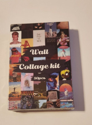 Wall Collage kit Room Decor 50pc  Aesthetic Album Cover ~ New/Sealed.