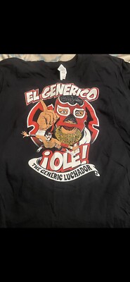pro wrestling crate El Generico (Sami Zayn) xl t-shirt