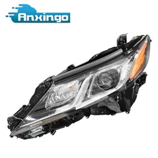 Left Driver Side Headlight Fits 2018 2019 2020 Toyota Camry L LE SE LED