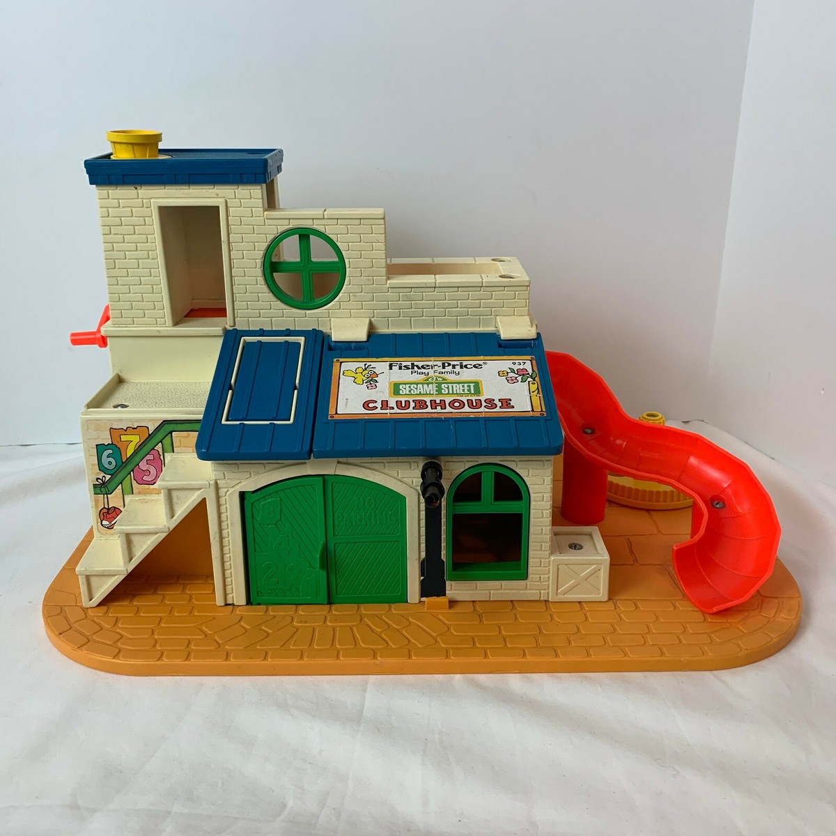 Vintage Fisher Price Sesame Street Playhouse Fisher Price Sesame