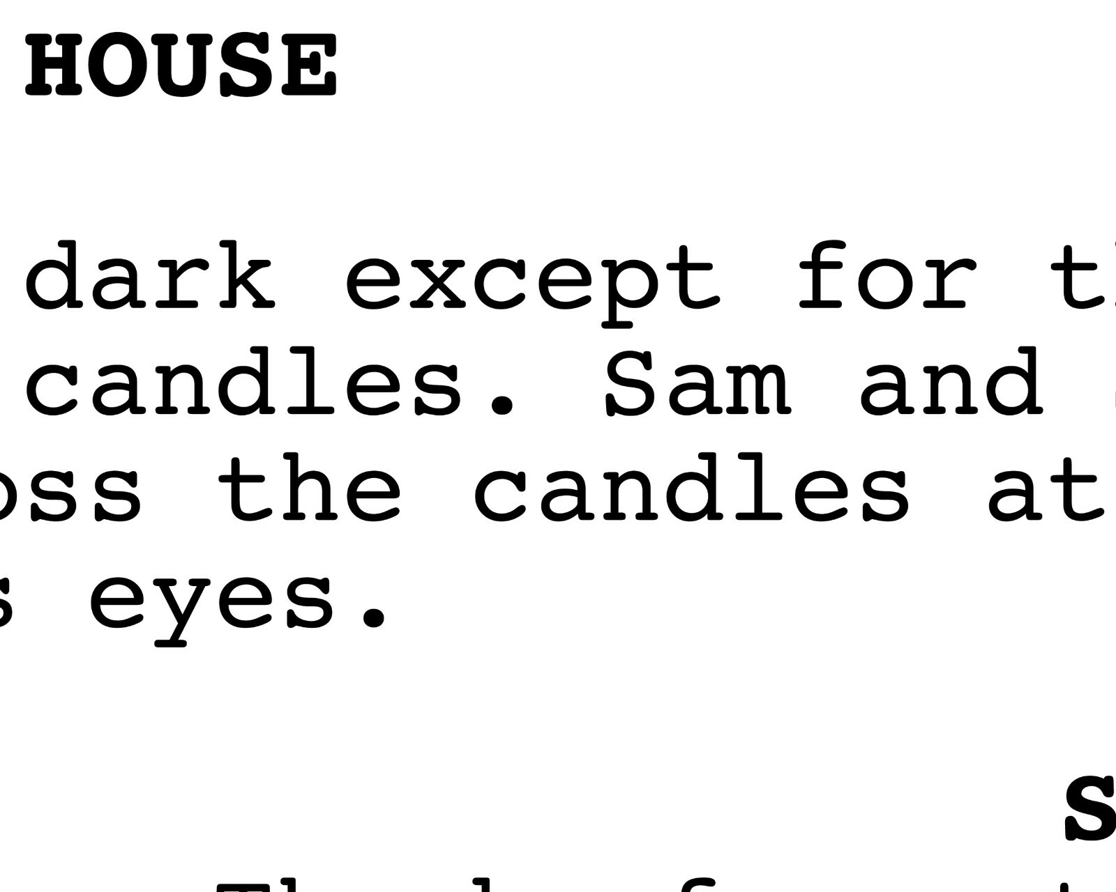 Sixteen Candles Screenplay POSTER! (up to 24