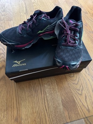 Mizuno Wave Prophecy 2 Black/Pink/Lime Women s Size 8 Rare - New