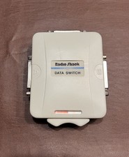 RADIO SHACK A/B DATA SWITCH DB25 PARREL PORTS DATA-SWITCH
