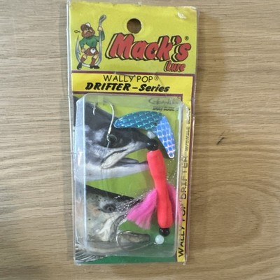Mack's Lure Wally Pop Drifter Series Pink Blue Salmon Steelhead Freshwater