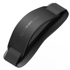 Phone Grip with Silicone Band   Comfortable One-Hand Holder  Kickstand Black