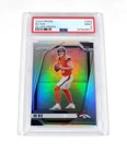 2024 Panini Prizm Bo Nix Rookie Silver Prizm #309 Broncos PSA 9