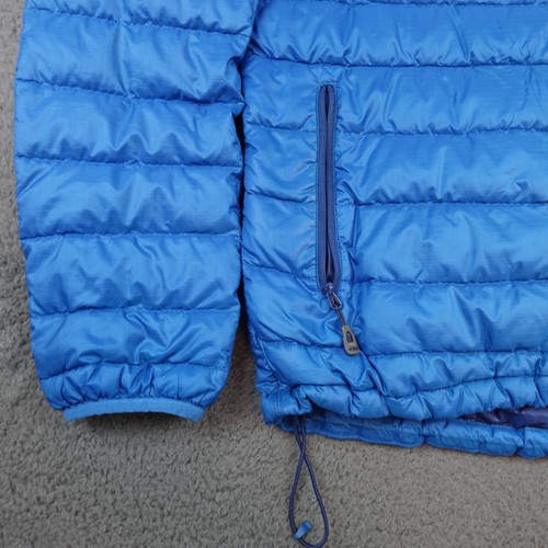 Outdoor Research Jacket Mens XL Blue Transcendent Hoody Goose Down Puffer - Picture 3 of 14