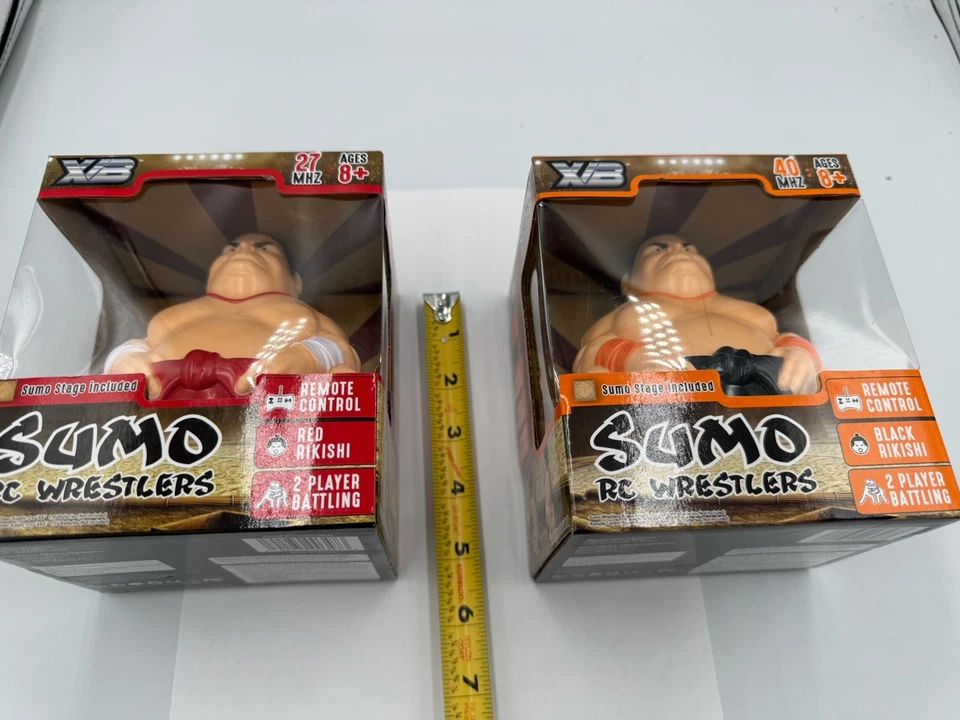 Toy Sumo RC Wrestler - Red And Black Rikishi XLB New - Image 2 of 4