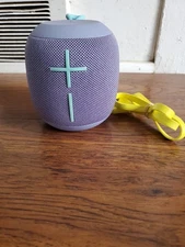 Ultimate Ears Wonderboom Speaker S-00163 Purple Blue Waterproof Bluetooth Works