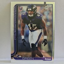 2025-26 Topps Chrome Football - Mike Green - #376 Base Rookie Card - Ravens