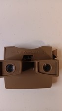 1960-70's Vintage View-Master GAF Stereo Viewer Brown As IS FOR PARTS