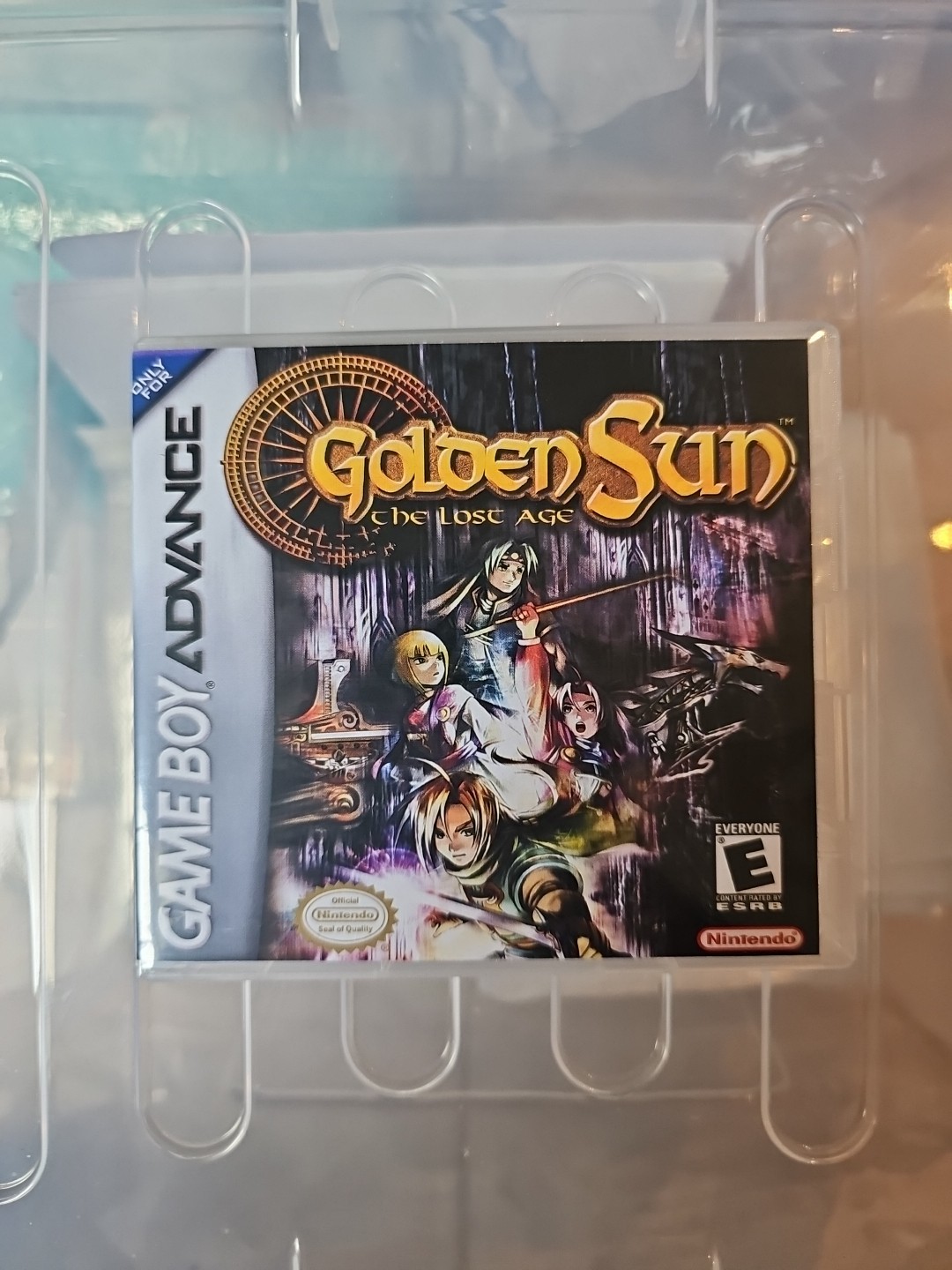 Boite Box Golden Sun L'age Perdu Nintendo Game Boy Advance US