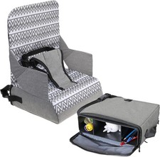 Grab 'N Go Seggiolino per Bambini - Seggiolone Portatile da Viaggio per Bambini per Pranzo (6M