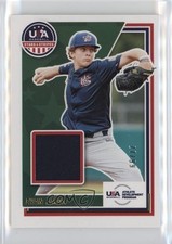 2022 Panini USA Baseball Stars & Stripes Materials Gold 27/99 Evan Amos 1pi0