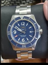 BREITLING SUPEROCEAN II Automatic Blue Dial 44mm A17367 Watch 4