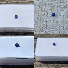Blue Sapphire 4mm Round Loose Gemstone