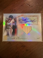 2009 Topps Tribute Keith Hernandez Auto Relics TAR-KH4 56/99 New York Mets
