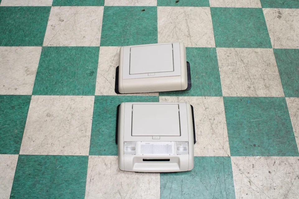 07-14 Escalade ESV Grey Overhead Roof Pair Entertainment System Displays U42 WTY Foto 4 de 4