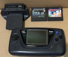 Sega Game Gear Console Bundle with TV Tuner, Sonic & Columns
