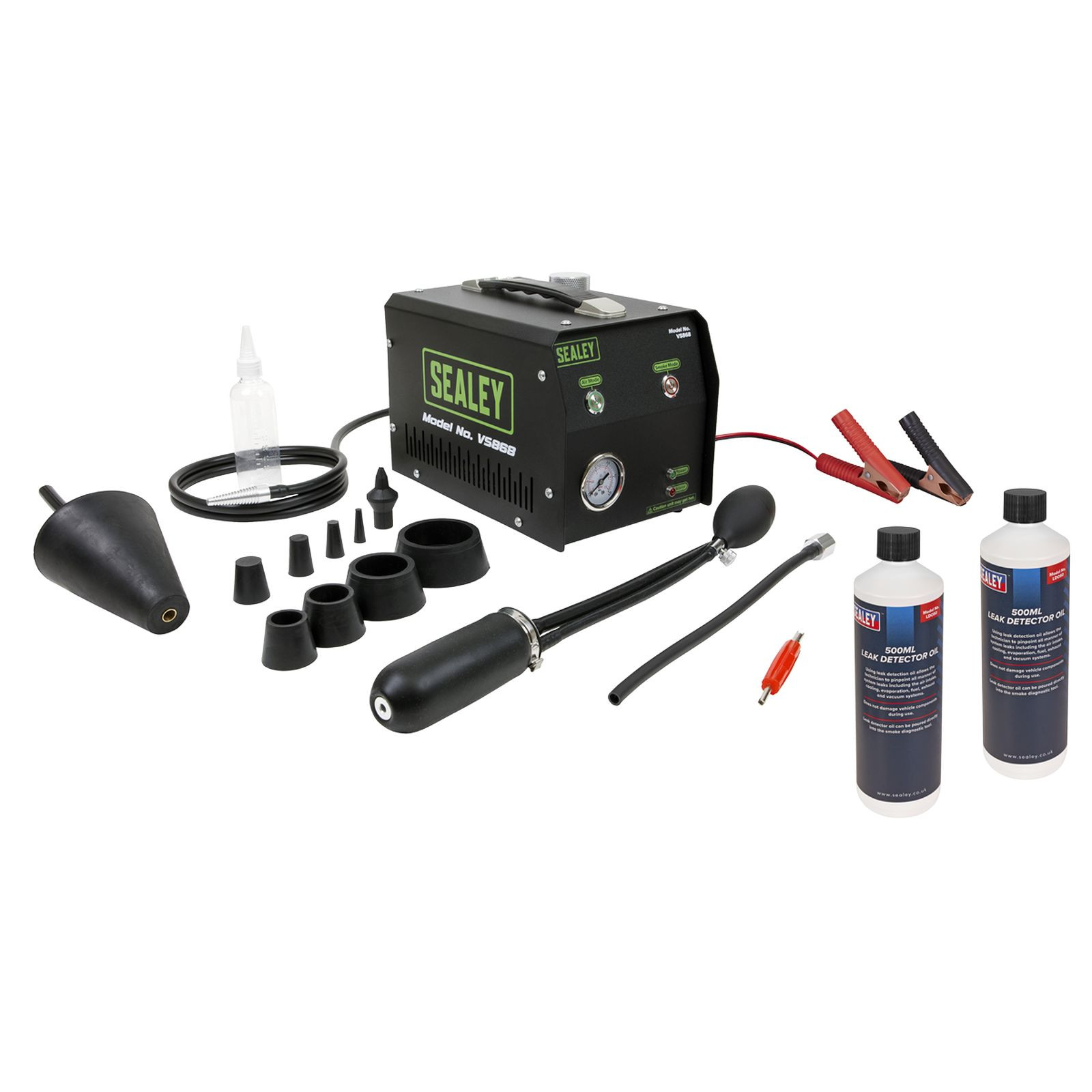 Sealey Leak Detector Smoke Diagnostic & Leak Detector Oil Kit - VS868KIT