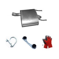 Endtopf Auspuff + Montagesatz für Opel Insignia A G09 35 68 69 1.6 1.8 116/140PS