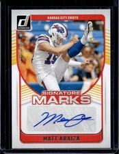 2024 Donruss - Signature Marks #SMA-MAR Matt Araiza